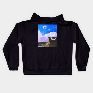 weekend traffic Kids Hoodie